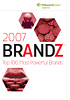 Cover - BrandZ 2007 report