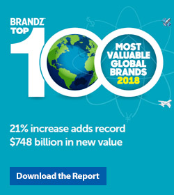 BrandZ Top 100 Most Valuable Global Brands 2018